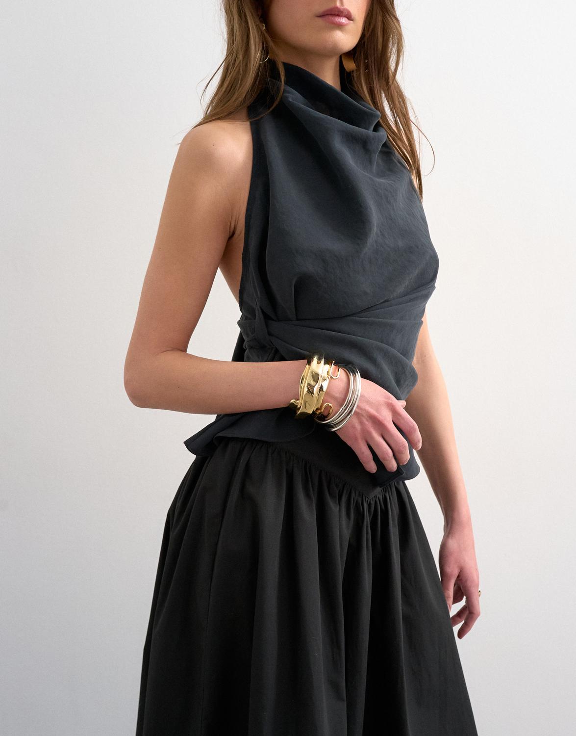 TSSALLY MIDI SKIRT